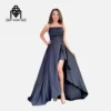 Elegant Solid Party Dress