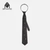 Men's Cool Narrow Long Silk Scarf Multifunctional Tie