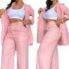 Elegant Women’s Blazer Trouser Set